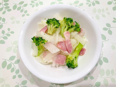 大根とブロッコリーのマリネサラダ